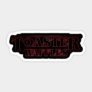 Toaster Waffles Sticker